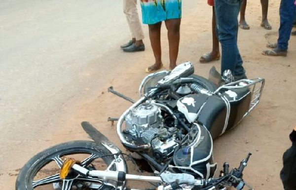Teacher, manager on motorbike crushed to death by truck