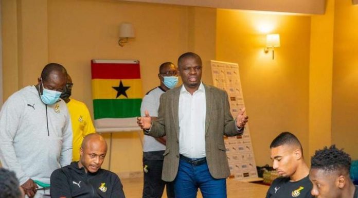 We’ve provided everything for you to deliver, Sports Minister Mustapha Ussif tells Black Stars