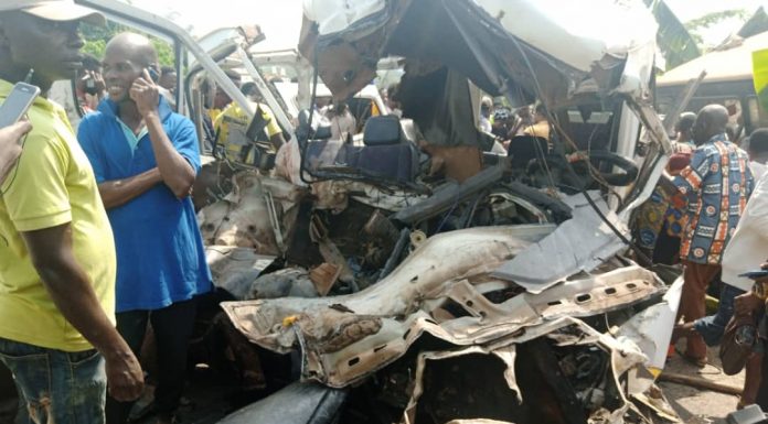 BREAKING NEWS: Over 25 people perish in gory accident on Bibiani-Sefwi Bekwai road