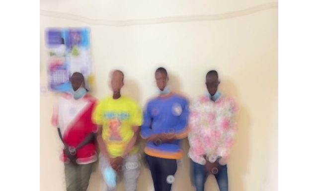 Four robbers grabbed, 4 more on the run at Kpando