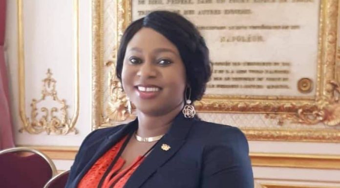 Adwoa Safo finally returns to Ghana