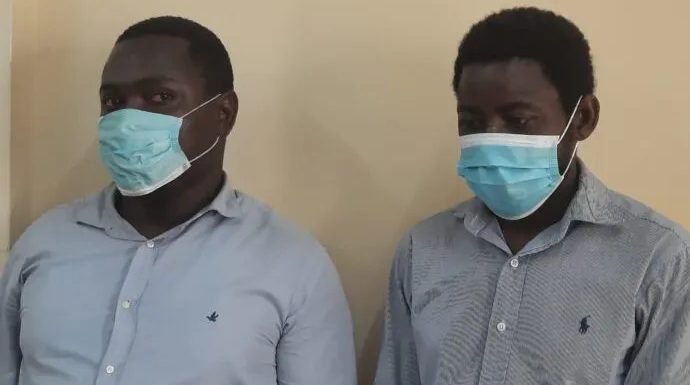 Two Cameroonians arrested with fake Cedi notes at Kasoa
