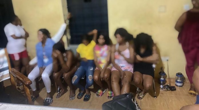 12 suspected commercial sex workers arrested in Ho