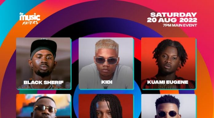 GMA-USA: Kofi Kinaata, KiDi and Black Sherif grab top nominations; check out full list