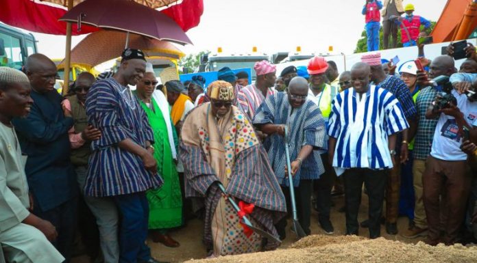 Bawumia cuts sod for construction of 167km Tamale-Yendi-Tatale highway
