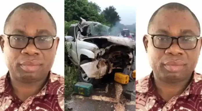 Bibiani-Anhwiaso Bekwai DCE, driver confirmed dead on Accra-Kumasi highway