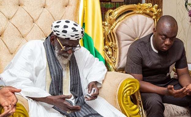 Chief Imam blesses NPP’s Justin Kodua for successful tenure