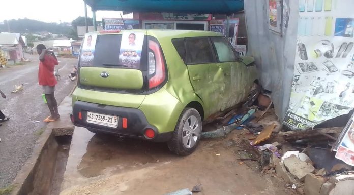 48-year-old woman killed as car rams into chop bar