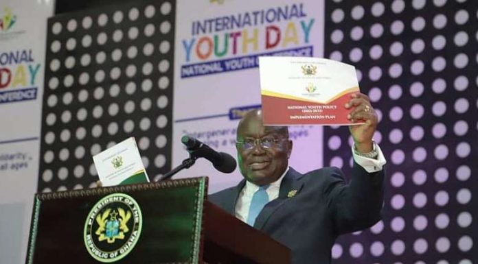 Akufo-Addo launches New National Youth Policy to advanced youth development