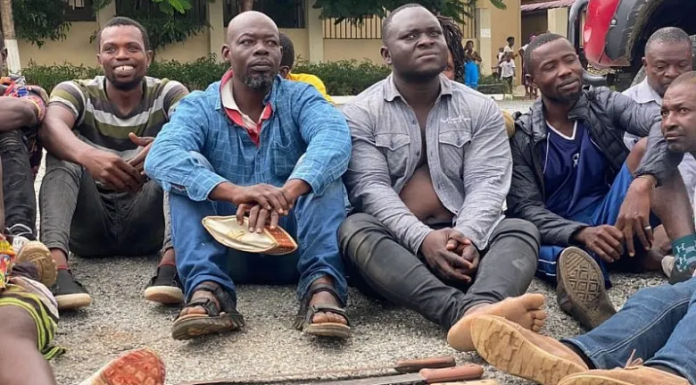 Ten suspected landguards arrested by Okyeman taskforce