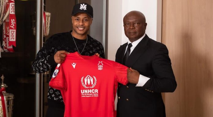 Andre Ayew returns to the EPL by joining Nottingham Forest