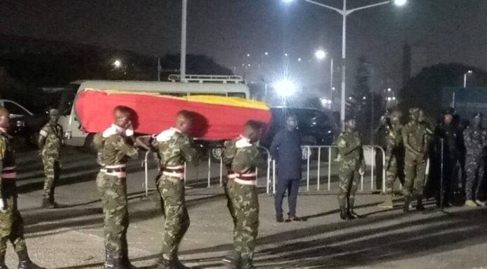 Ghana receives Atsu’s mortal remains with solemn ceremony
