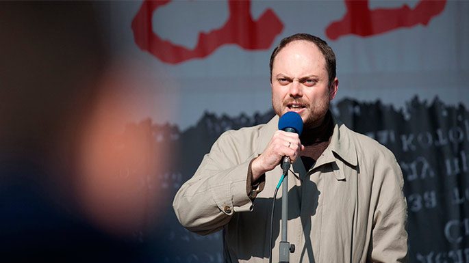 Vladimir Kara-Murza Jailed For Treason.