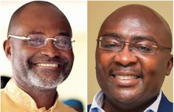 NPP flagbearer race: Ken Agyapong picks number one, Bawumia number two