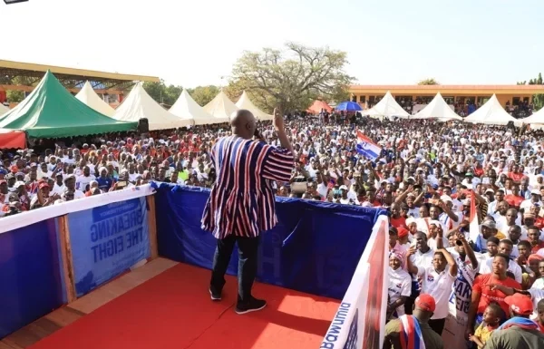 Bawumia rounds up nationwide flagbearer campaign with rally in Bolga