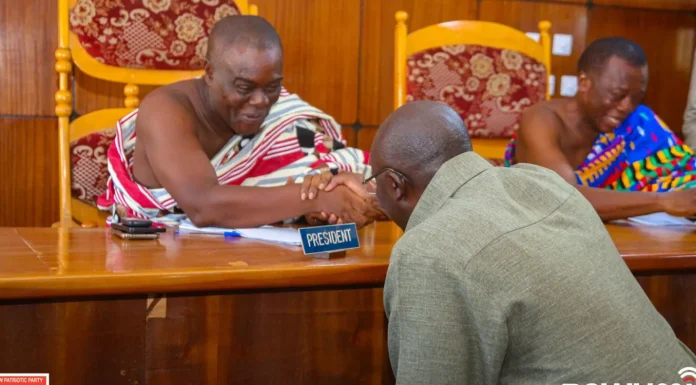 Pick a running mate from Bono, Bono East, or we’ll vote against you – Dormaahene tells Bawumia