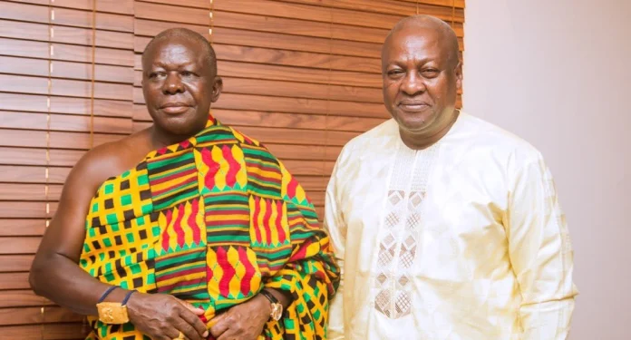 President Mahama pledges to enhance infrastructure development in Ashanti Region