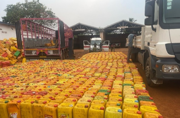 Immigration intercepts over 1000 bags of smuggled cocoa beans