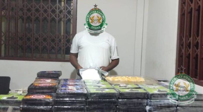 NACOC arrests notorious drug trafficker in Accra