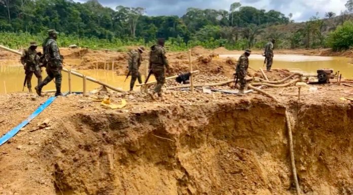 Galamsey: 56, including 9 females arrested in Tarkwa-Nsuaem