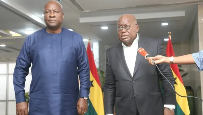 Akufo-Addo and Mahama