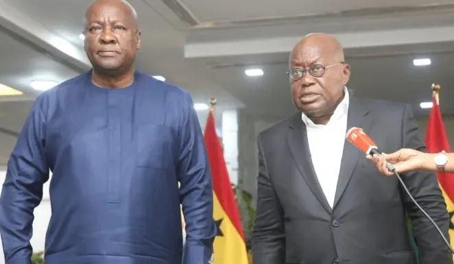 Akufo-Addo consoles Mahama over helicopter crash