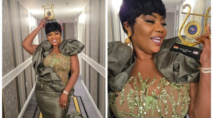 Empress Gifty Grabs 2025 GMA-USA Artiste Of The Year