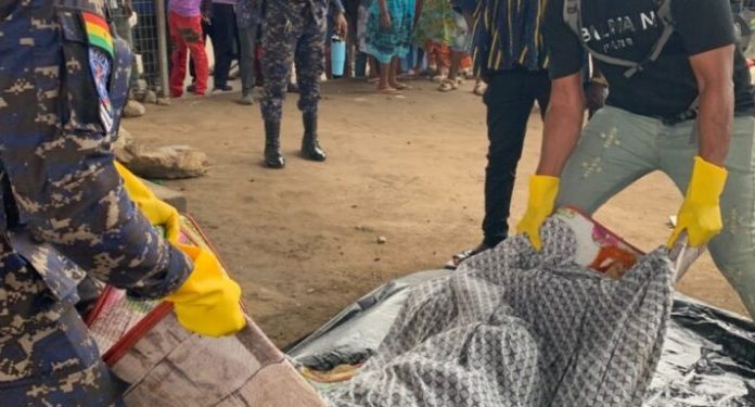 Phone vendor discovered dead under Kasoa overpass