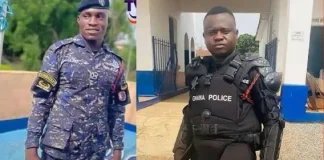 Two policemen killed after crashing into tricycle on Ofoase–Ayirebi road